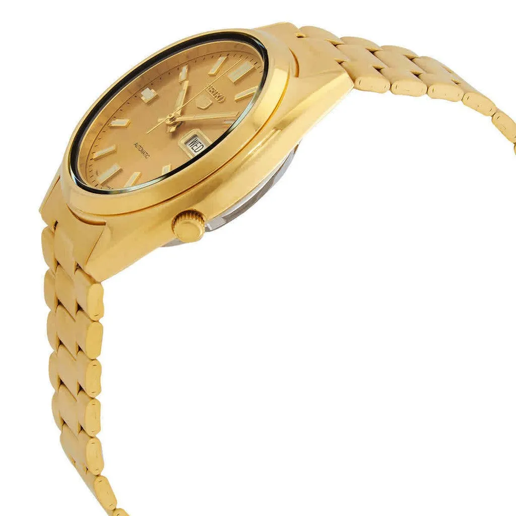 SEIKO SNXS80K Automatic Gold Stainless Steel Watch for Men