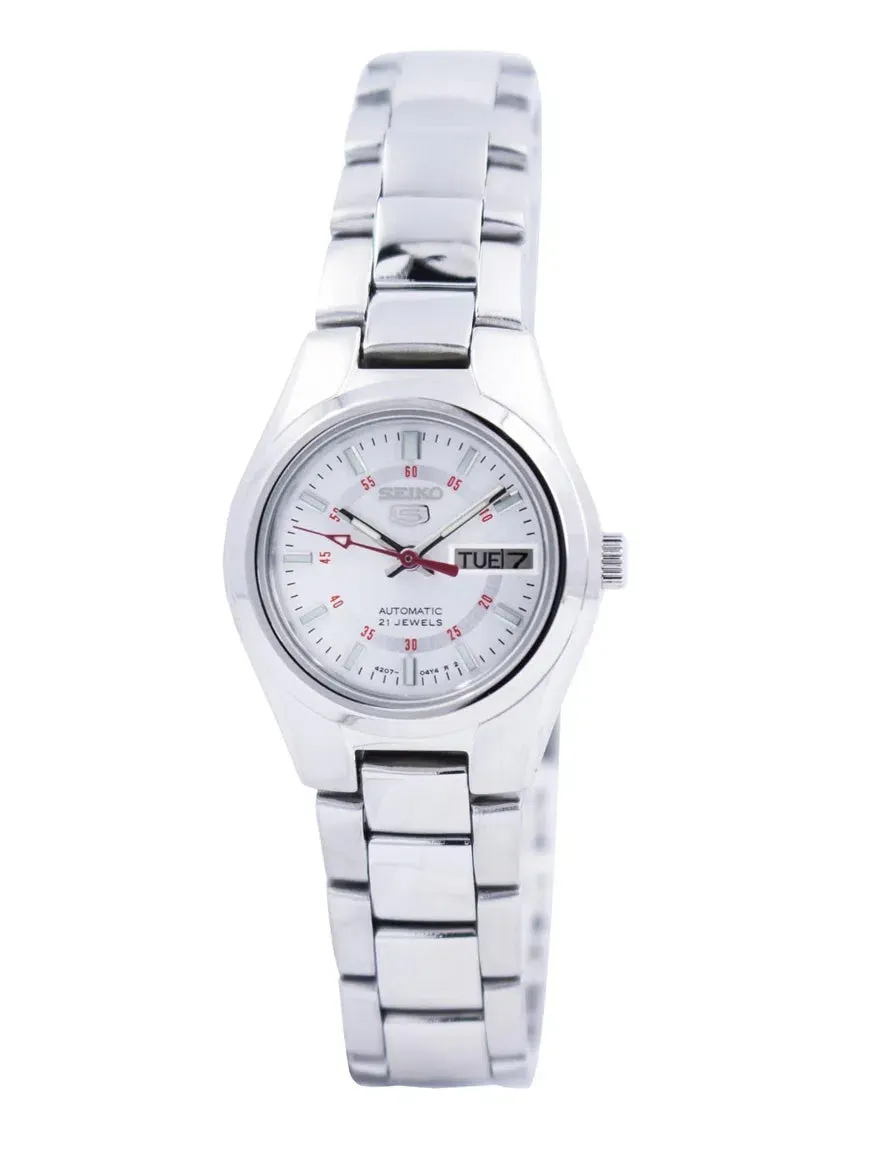 SEIKO SYMC21K1 Automatic Silver Stainless Steel Watch for Women