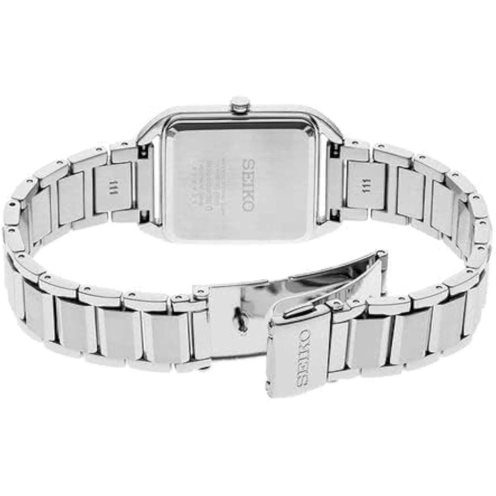 Seiko Women's Watch - Essentials Quartz Pink Dial Stainless Steel Bracelet | SWR077