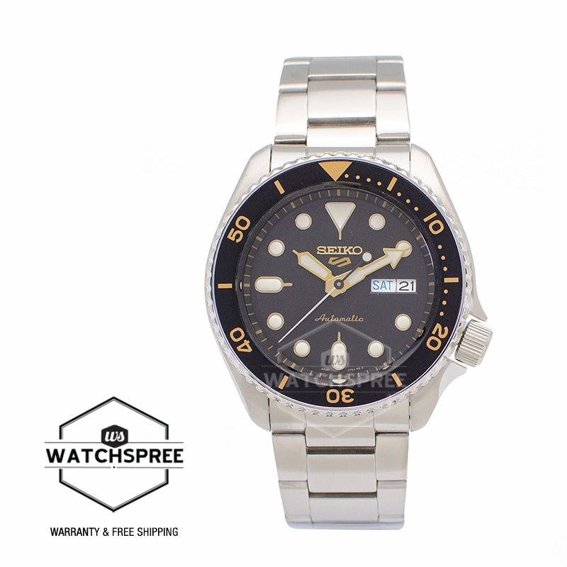 Seiko 5 Sports Automatic Silver Stainless Steel Band Watch SRPD57K1 (LOCAL BUYERS ONLY)
