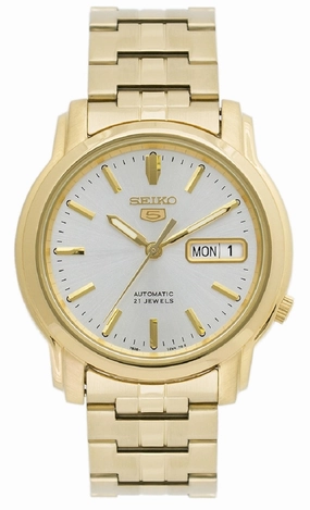 Seiko 5 Sports SNKK74K1 Gold Stainless Automatic Watch for Men