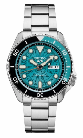 Seiko 5 Sports SRPJ45K1 Skeleton Style Automatic Watch for Men