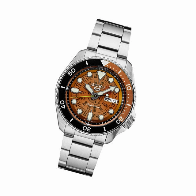 Seiko 5 Sports SRPJ47K1 Skeleton Style Automatic Watch for Men