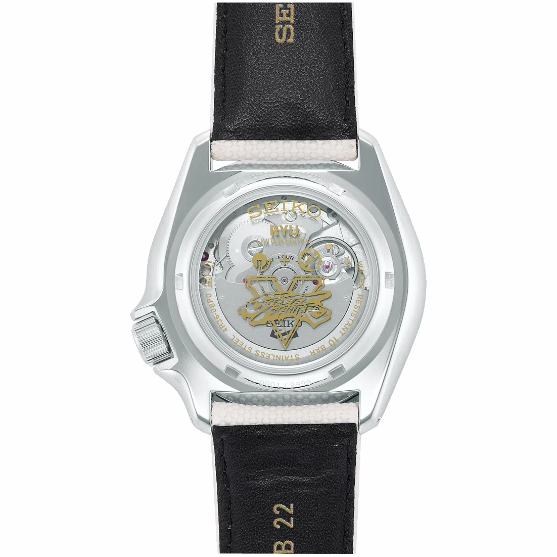 Seiko 5 SRPF19K1 Street Fighter "Ryu" Automatic Watch for Men's