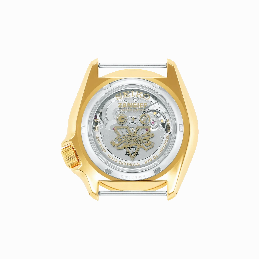 Seiko 5 SRPF24K1 Street Fighter "Zangief" Automatic Watch for Men's