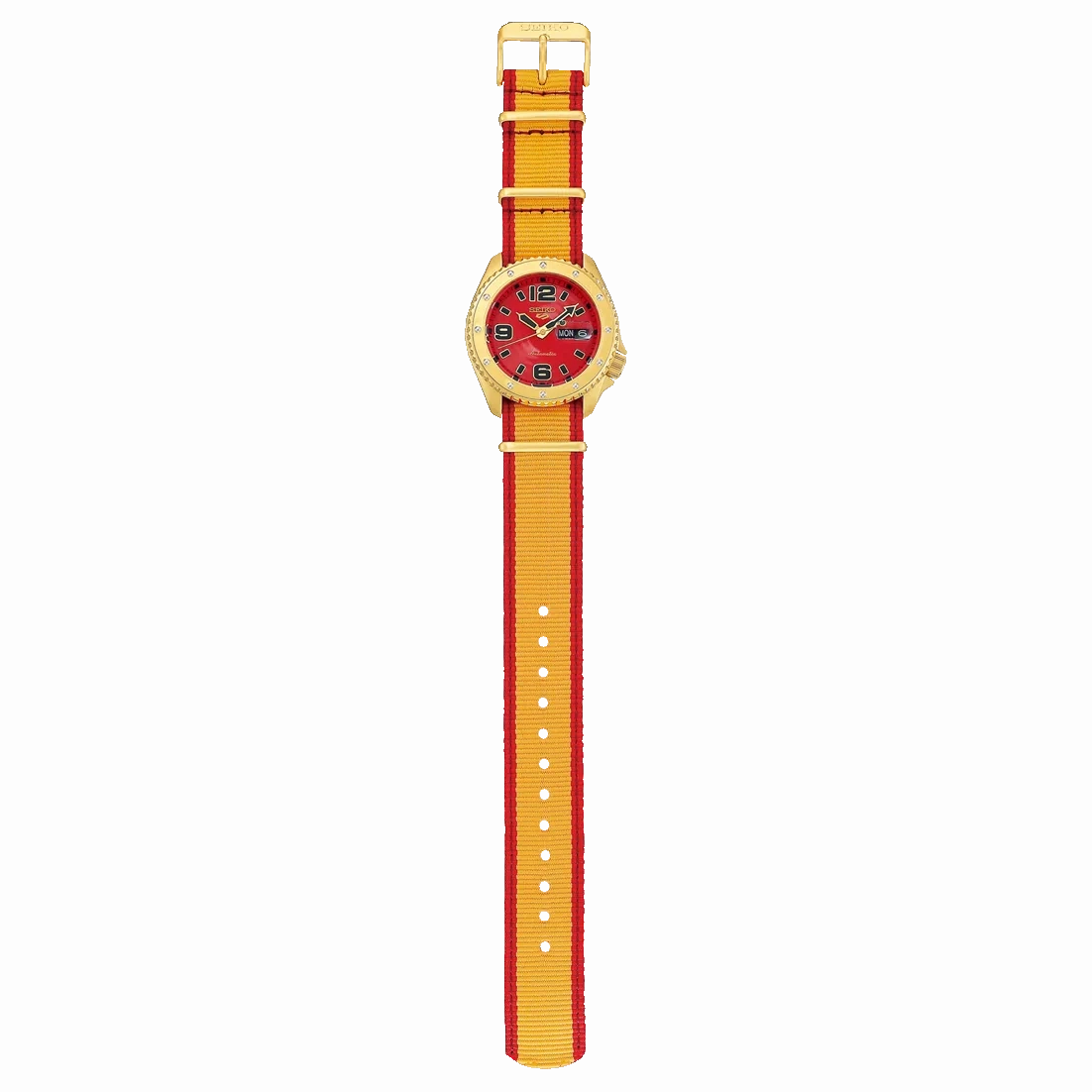 Seiko 5 SRPF24K1 Street Fighter "Zangief" Automatic Watch for Men's