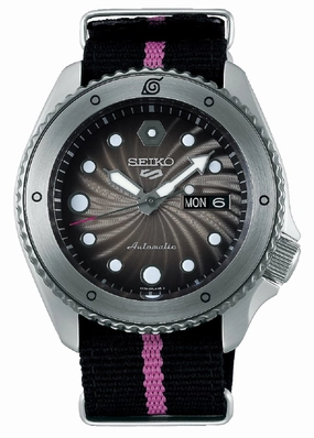 Seiko 5 SRPF65K1 Naruto Series Boruto Uzumaki Limited Edition Automatic Watch for Men's