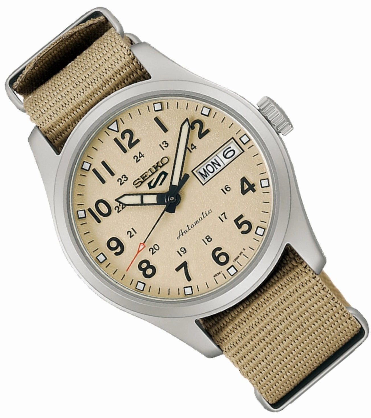 Seiko 5 SRPJ83K1 Sports Desert Kit Midfield Sports Style Automatic Watch for Men