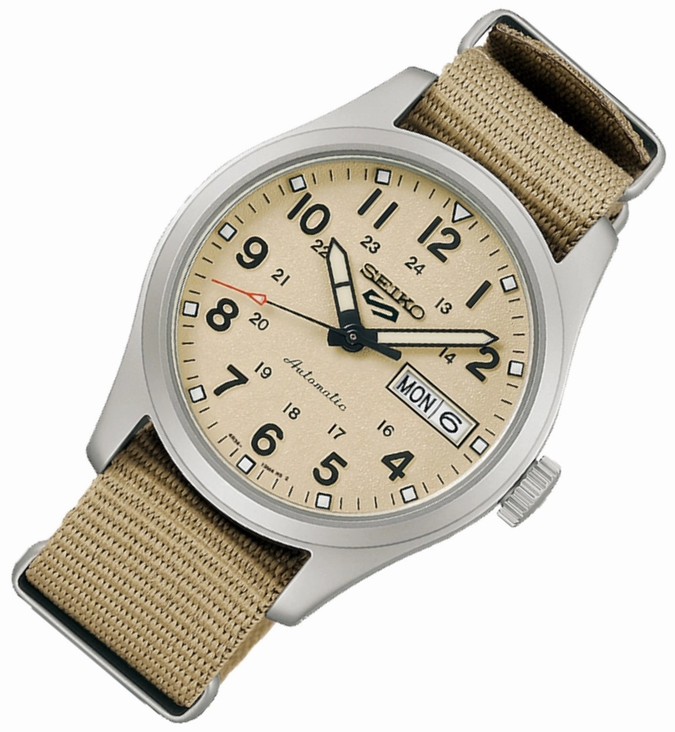 Seiko 5 SRPJ83K1 Sports Desert Kit Midfield Sports Style Automatic Watch for Men