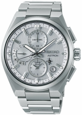 Seiko Astron GPS Solar Dual Time Chronograph Watch