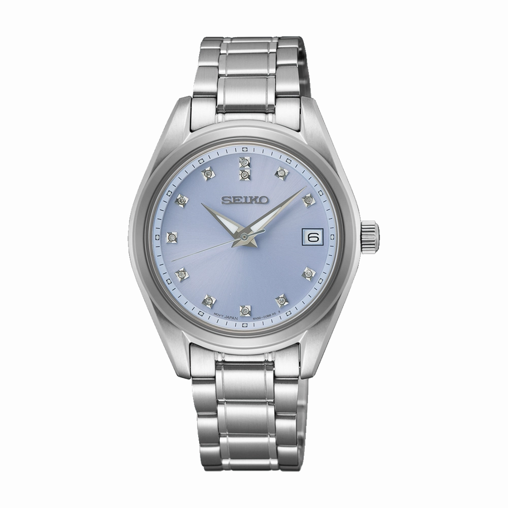 Seiko Conceptual Series Blue Dial Stainless Steel Watch SUR581P