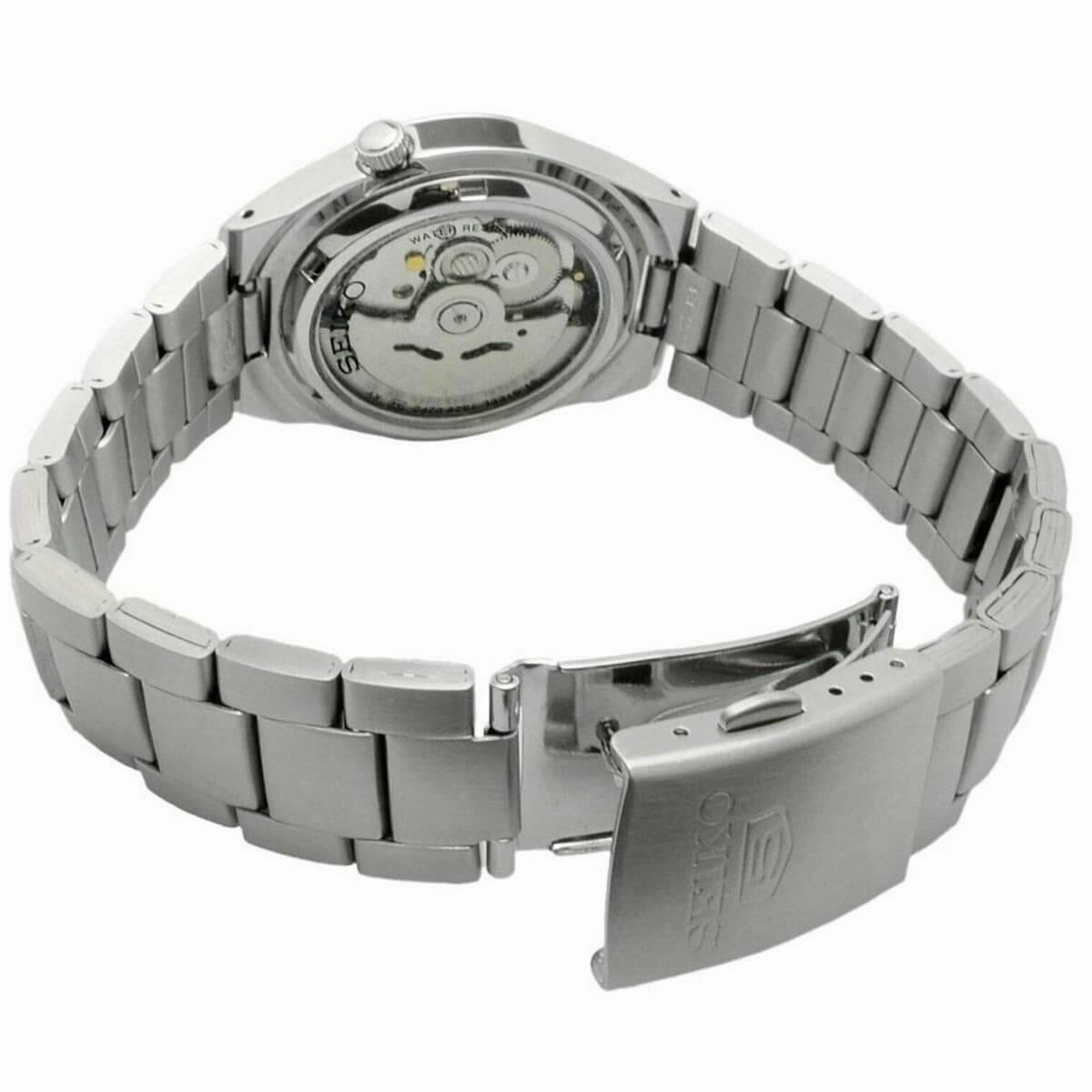 Seiko Men's Watch - Automatic Black Dial Stainless Steel Bracelet | SNK617K1