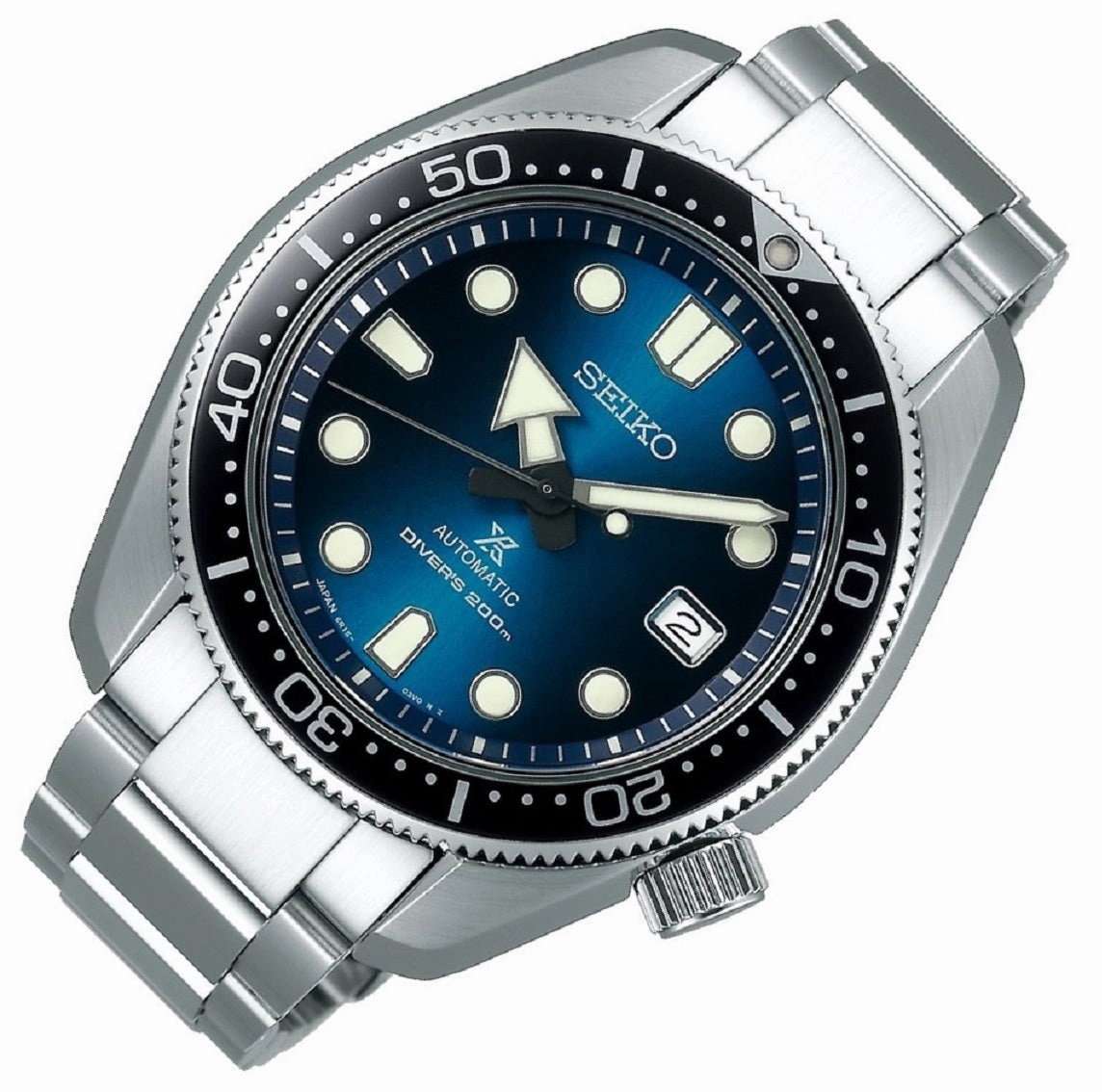 Seiko Prospex Great Blue Hole SPB083J1 Automatic Diver Watch for Men's