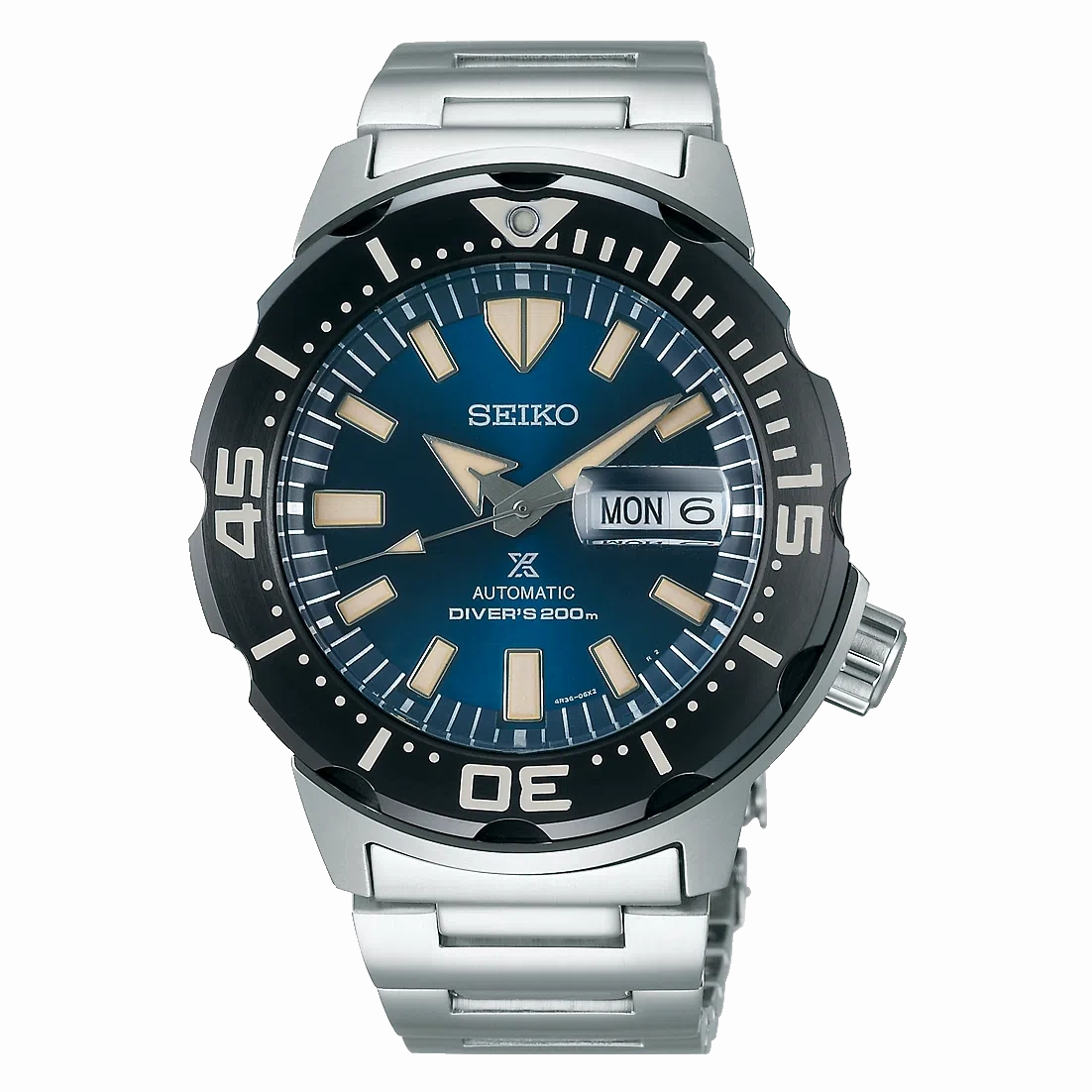 SEIKO Prospex Monster SRPD25K1 Automatic Diver Watch for Men