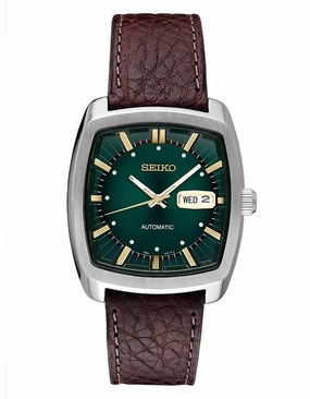Seiko ReCraft Mens Automatic - Stainless Steel - Green Dial