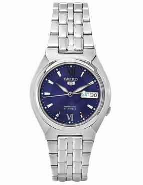 Seiko SNK319 Men's Automatic Stainless Steel Blue Dial Watch