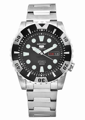 Seiko SNZJ13 Men's Stainless Steel 100M WR Automatic Watch