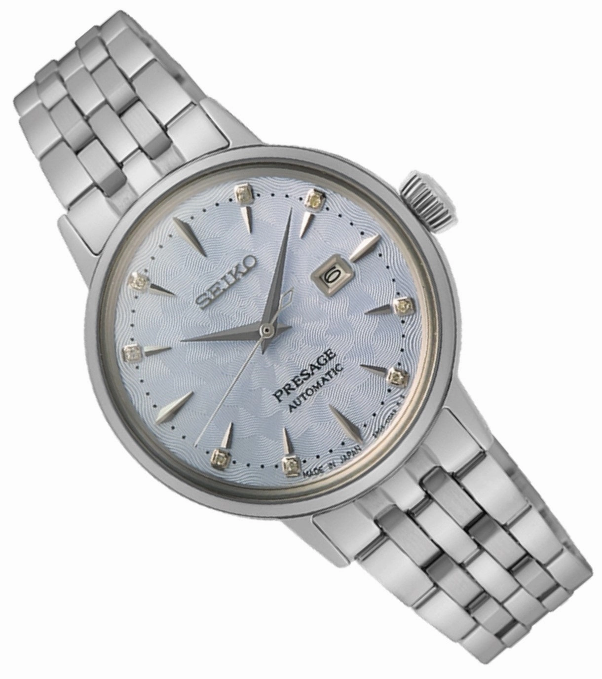 Seiko SRE007J1 Presage Cocktail Time Skydiving Automatic Watch for Women