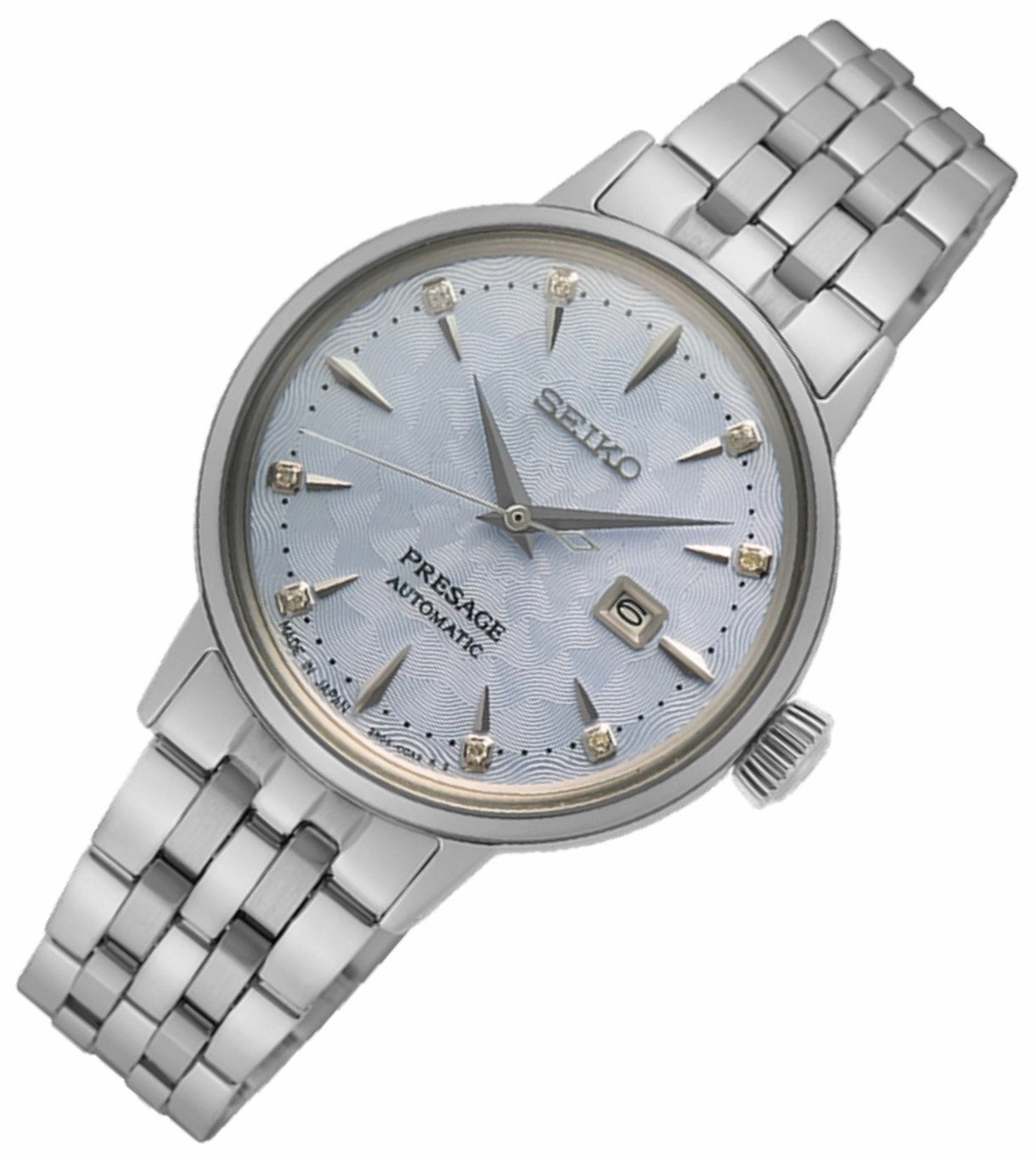 Seiko SRE007J1 Presage Cocktail Time Skydiving Automatic Watch for Women