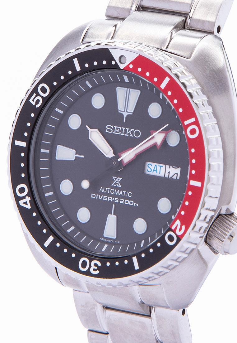 Seiko SRP789K1  Prospex Pepsi Turtle Automatic Watch for Men