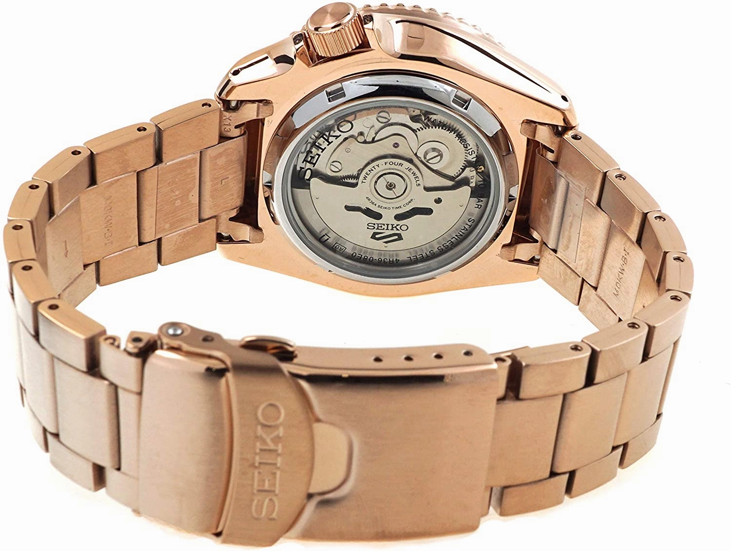 Seiko SRPE72K1 5 Sports Automatic Watch for Men's