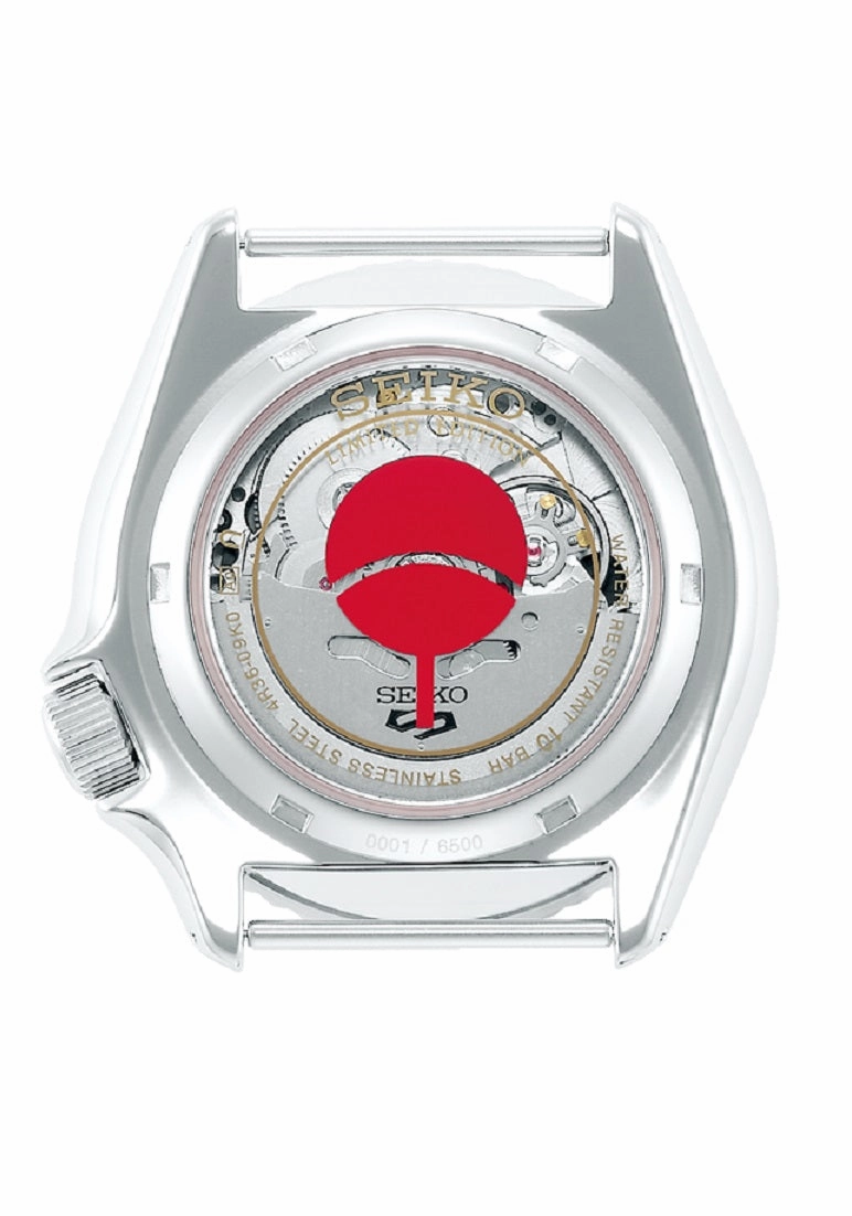 Seiko SRPF67K1 5 Naruto Series Sarada Uchiha Limited Edition Automatic Watch for Men's