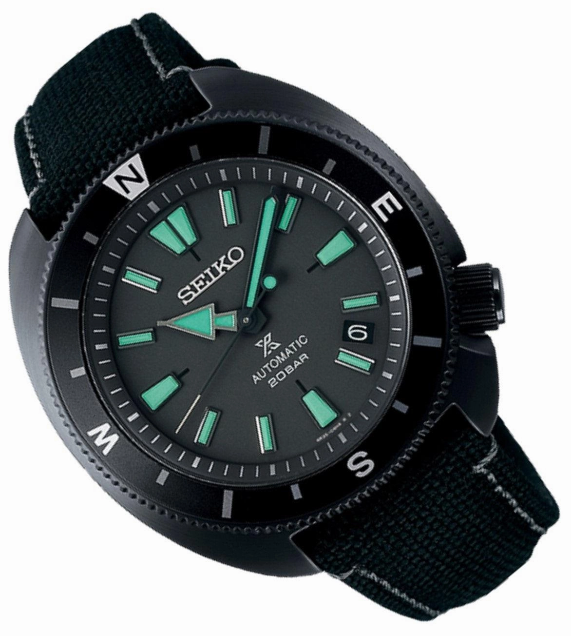 SEIKO SRPH99K1 Prospex The Black Series Limited Ed Automatic Watch for Men
