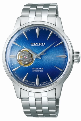 Seiko SSA439J1 Presage Cocktail Blue Acapulco Automatic Watch Men