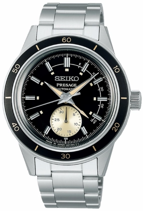 Seiko SSA449J1 Presage Style 60's Automatic Silver Stainless Watch for Men