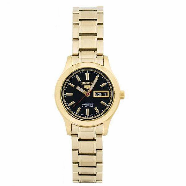 SEIKO SYMD96K1 Automatic Gold Stainles Steel Watch for Women
