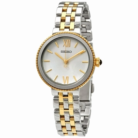 Seiko Women's Japanese Quartz Watch - Silver Dial Two Tone Steel Bracelet | SRZ508P1