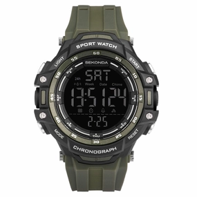 Sekonda Crossfell Digital Sports Watch Green 30165