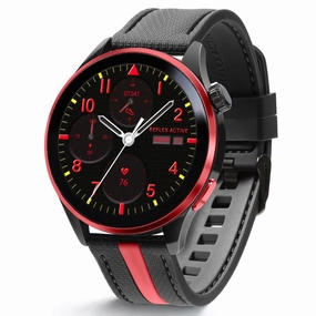 Series 54 Reflex Active Amoled GPS Black Smart Calling Watch