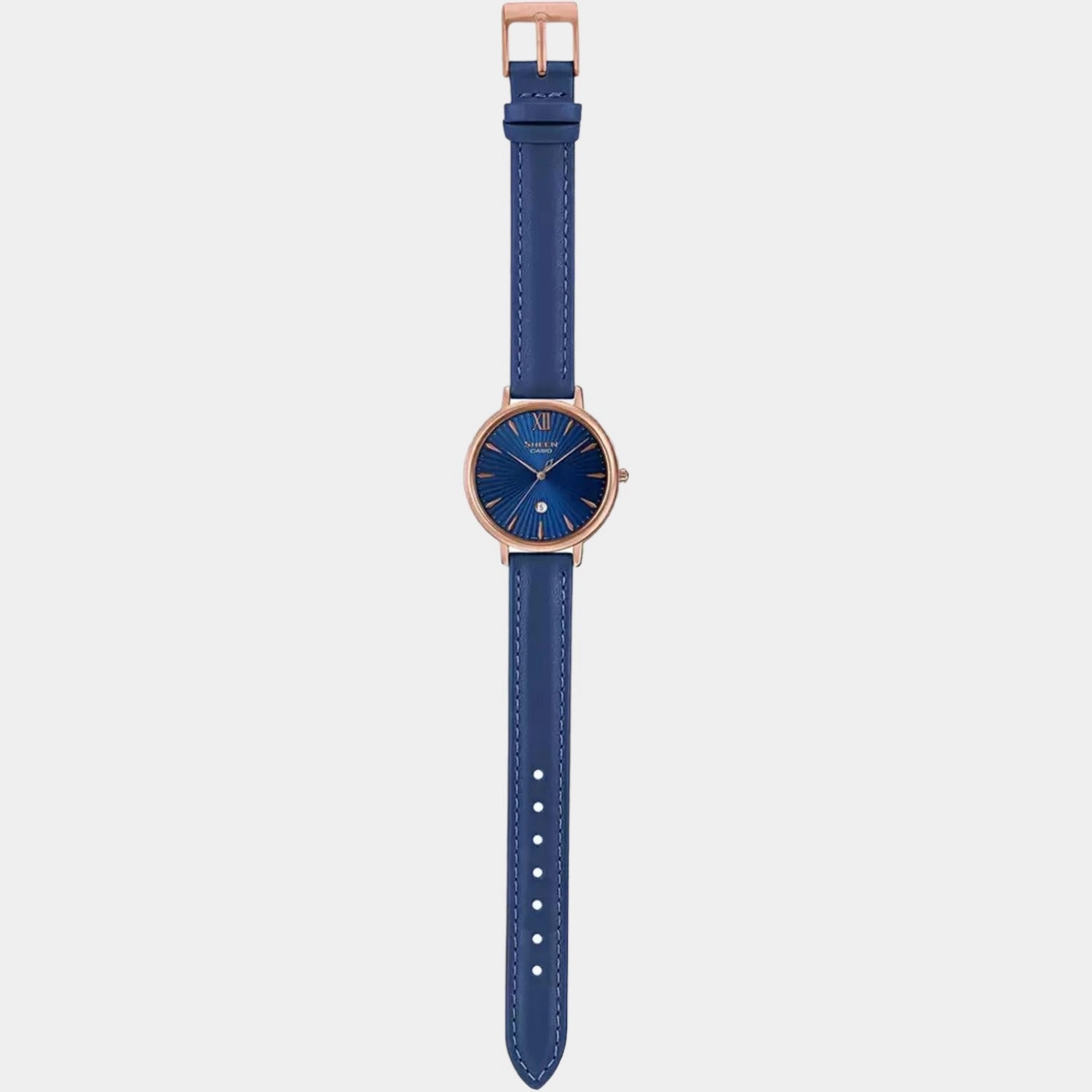 Sheen Women's Analog Leather Watch SH222 - SHE-4534PGL-2AUDF