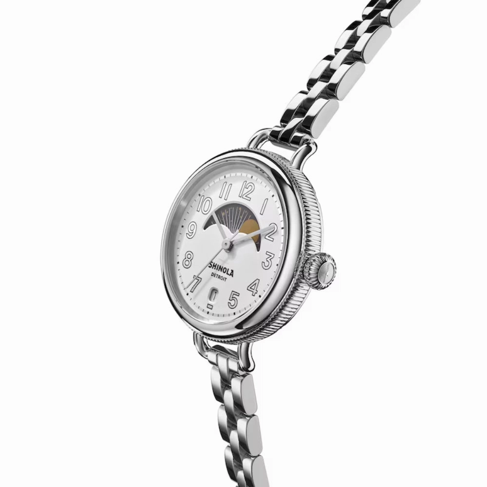 Shinola Ladies Birdy Moon Phase 34mm