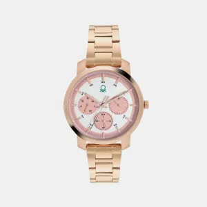 Signature Pink Women's Multi-Function Stainless Steel Watch UWUCL0503