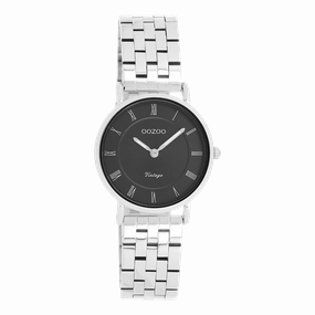 Silver coloured OOZOO watch with stainless steel bracelet - C20373