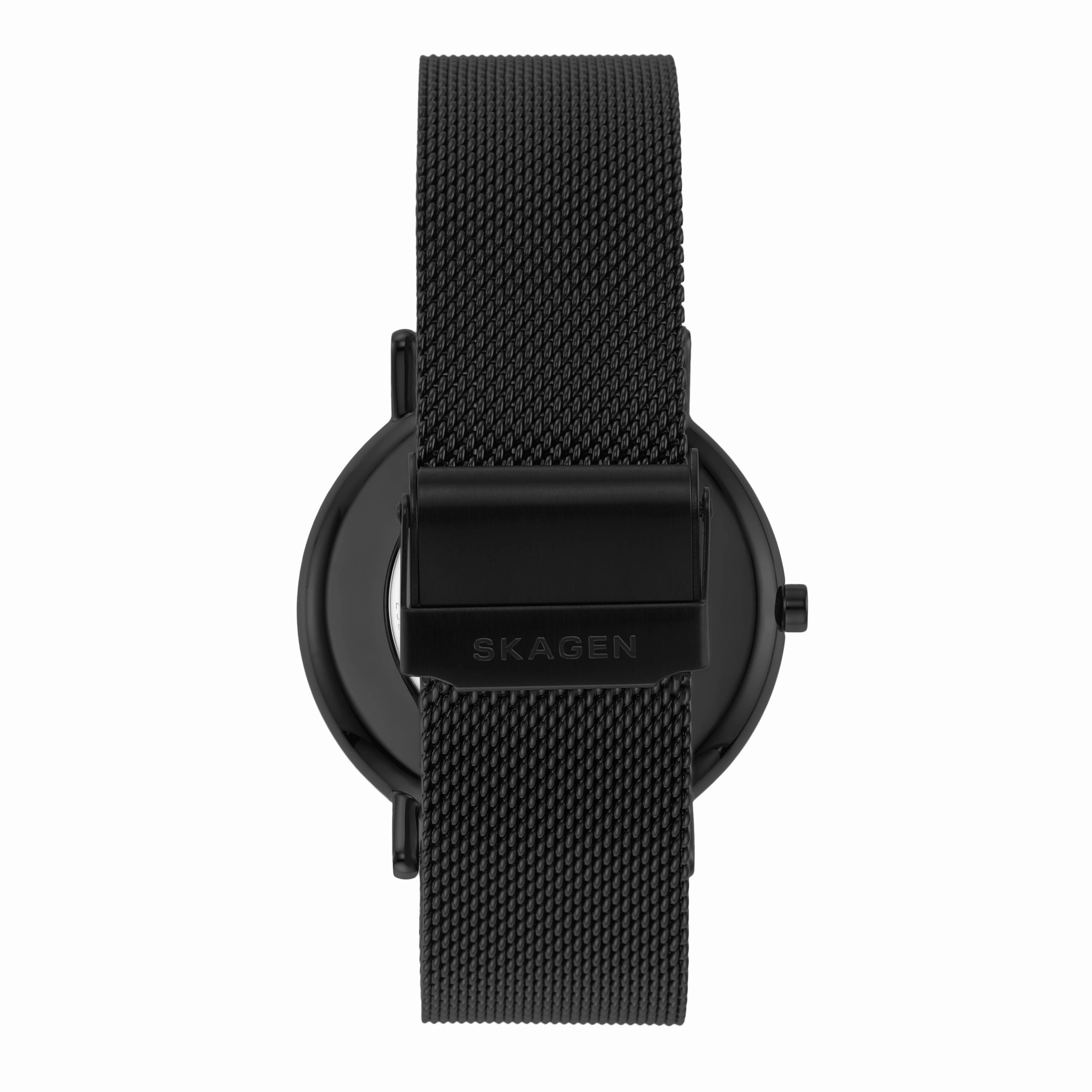 Skagen Signatur Midnight Eco-Friendly Stainless Steel Mesh Watch, 40mm SKW6579