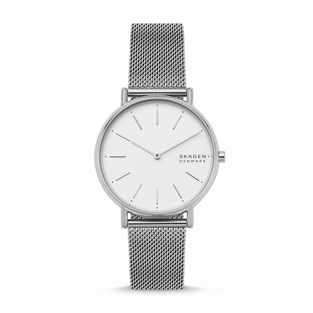 Skagen Signatur Silver-Tone Steel Mesh Watch SKW2785