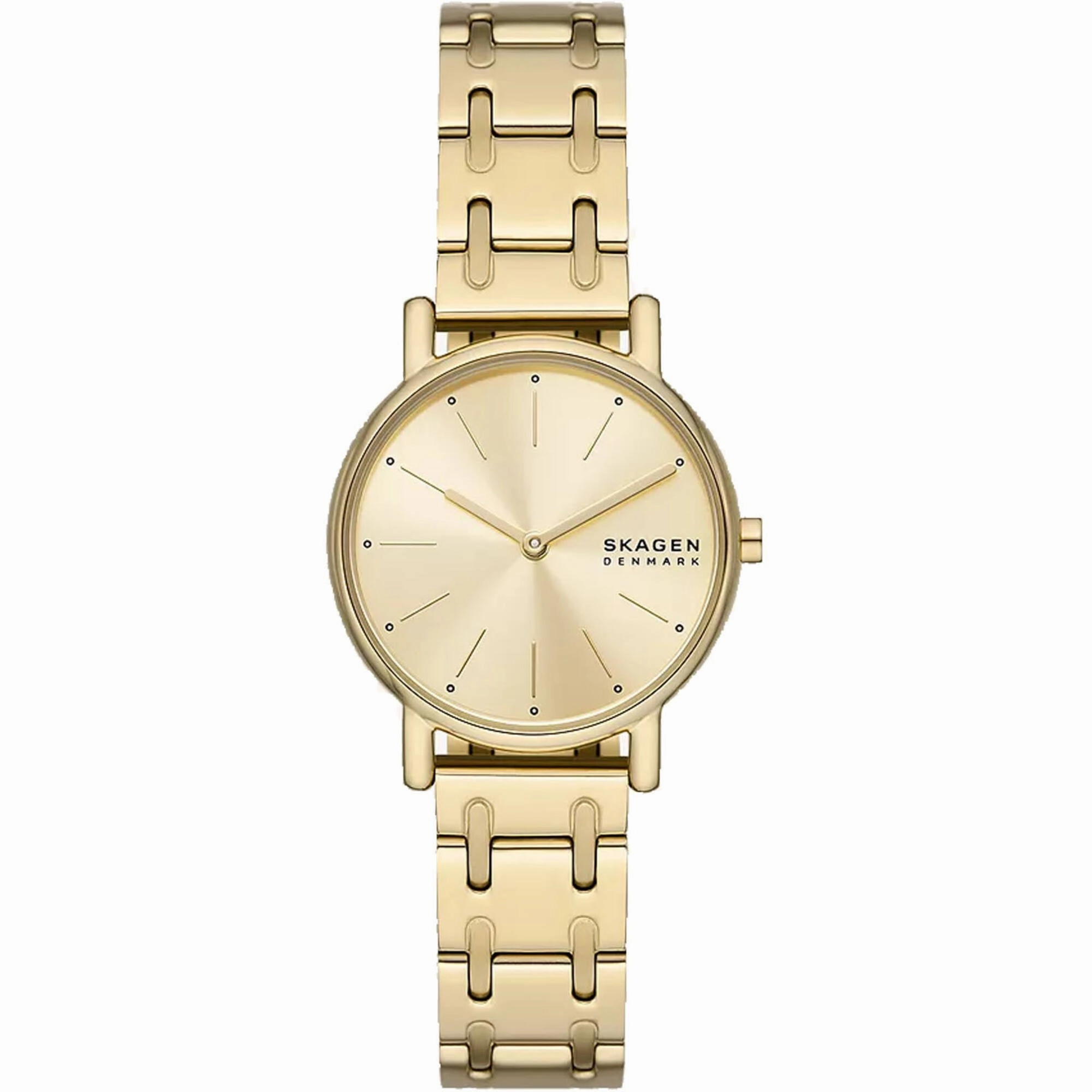 Skagen Women's Watch - Signatur Lille Gold Dial Plated Steel Bracelet | SKW3124