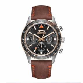 Slazenger - SL.09.2361.2.02 - Leather Gents Wrist watch