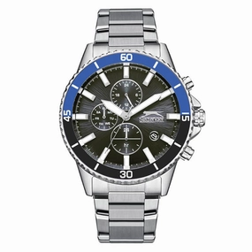 Slazenger - SL.9.2410.2.05 - Stainless Steel Multifunction Watch For Men's