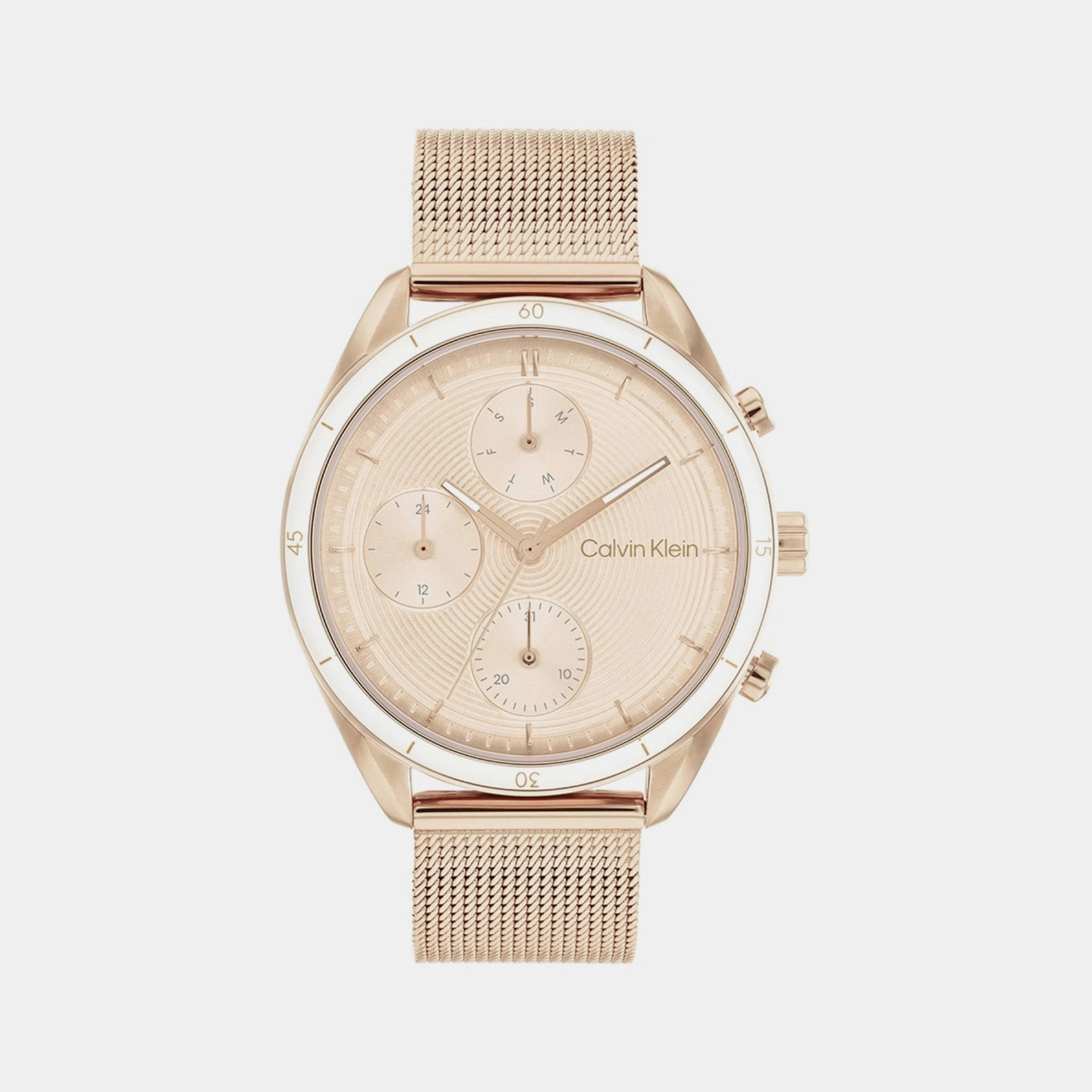 Sport Multi-Function For Her Women Blush Multi-Function Mesh Watch 25200175