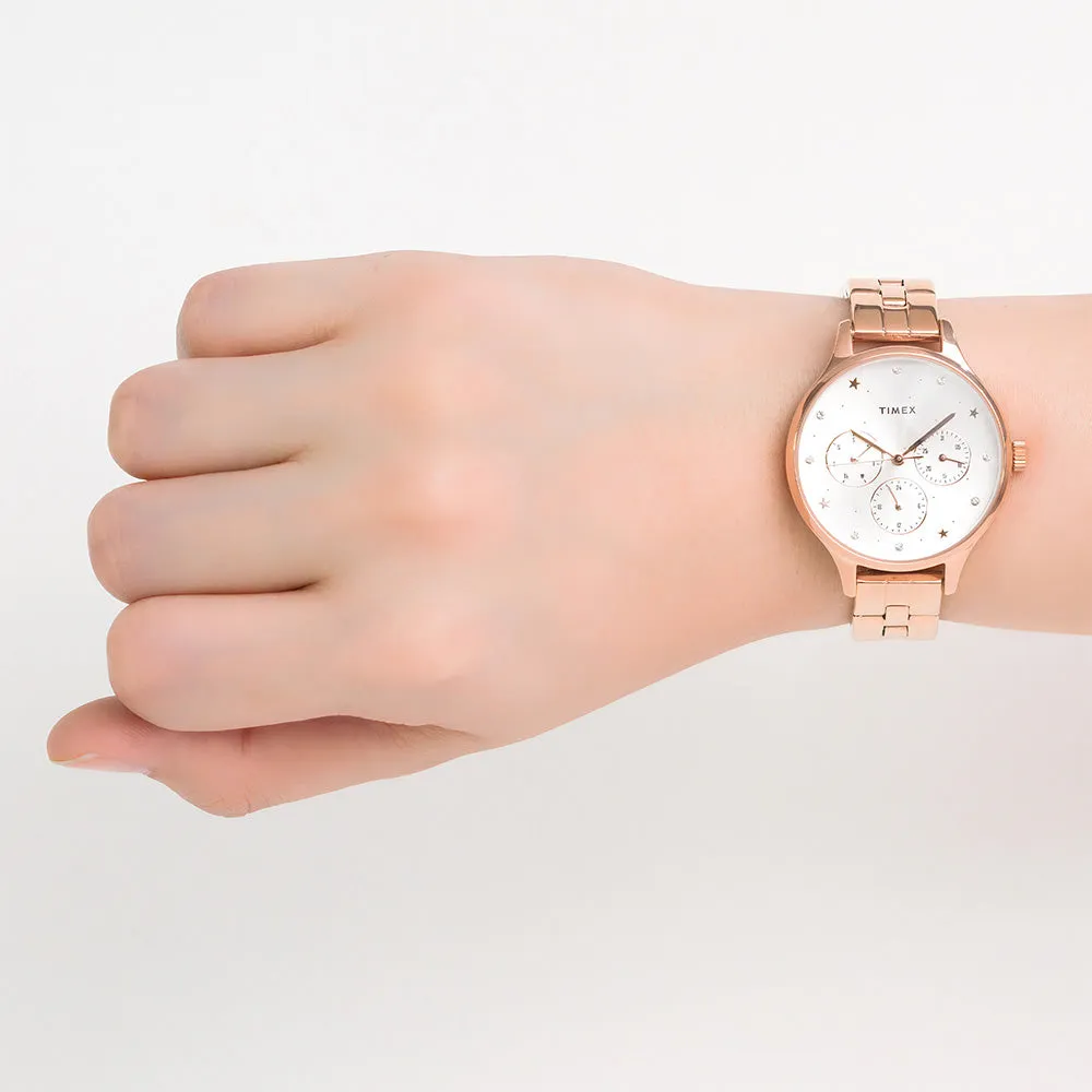 Starry Night Multifunction 36mm Stainless Steel Band