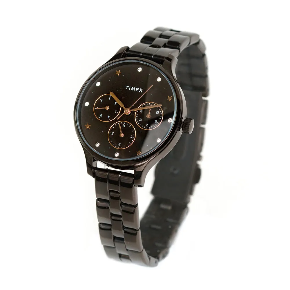 Starry Night Multifunction 36mm Stainless Steel Band