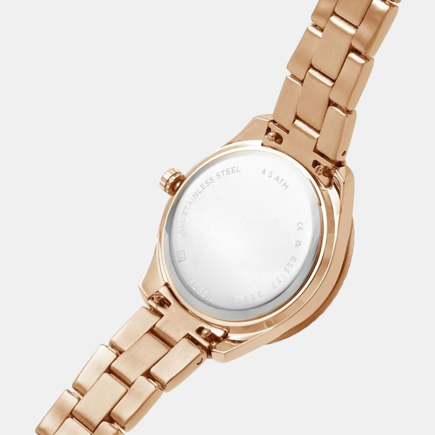 Stella Women Quartz Mother-Of-Pearl Dial Analog Stainless Steel Watch ES5131