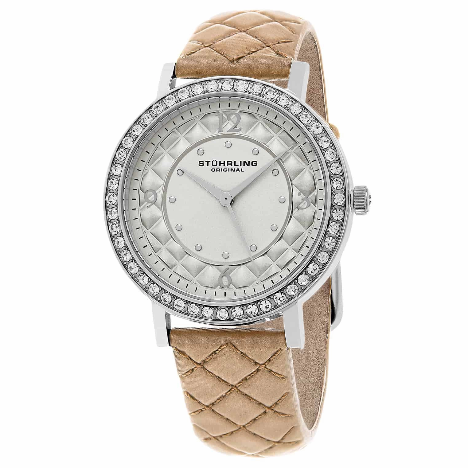 Stuhrling Women's Audrey Silver Dial Watch