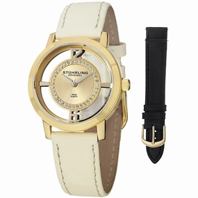 Stuhrling Women's Winchester Gold Dial Watch