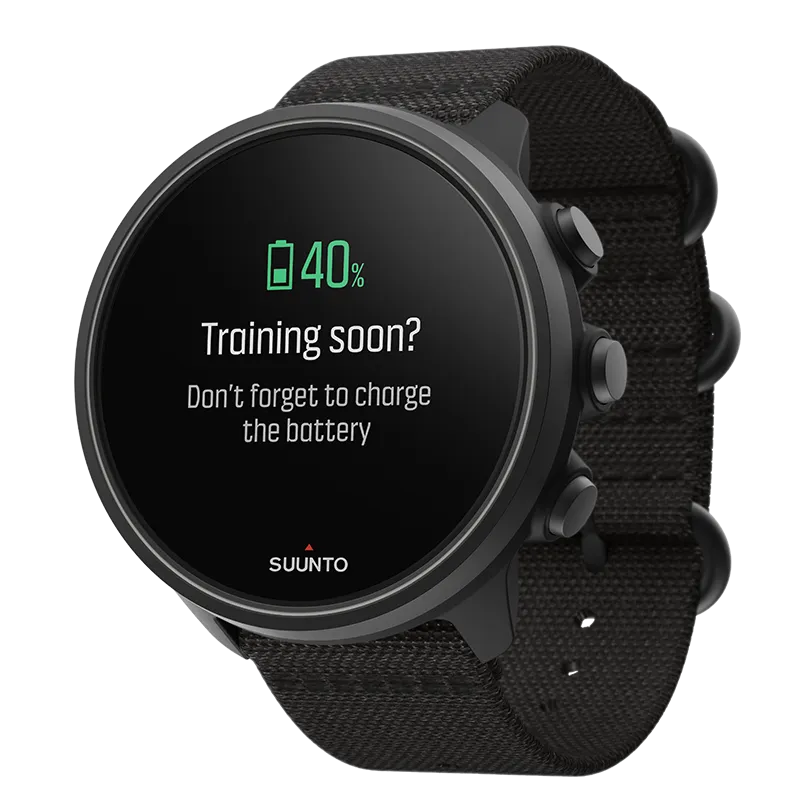 Suunto 9 Baro Charcoal Black Titanium