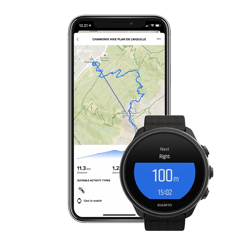 Suunto 9 Baro Charcoal Black Titanium